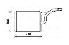 AVA QUALITY COOLING CRA6137 — Радиатор печки