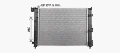 AVA QUALITY COOLING DN2481 — Радиатор охлаждения