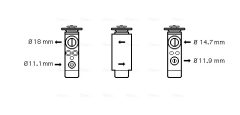 AVA QUALITY COOLING FD1380 — Расширительный клапан кондиционера