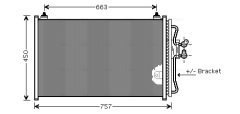 AVA QUALITY COOLING FDA5347 — Radiator aer condiționat