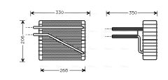 AVA QUALITY COOLING FDV269 — Evaporator aer condiționat