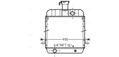 AVA QUALITY COOLING FE2006 — Радиатор охлаждения