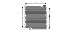 AVA QUALITY COOLING FE5014 — Radiator aer condiționat