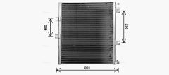 AVA QUALITY COOLING FE5034 — Radiator aer condiționat