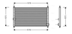 AVA QUALITY COOLING HD5062 — Радиатор кондиционера