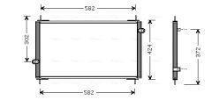 AVA QUALITY COOLING HD5112 — Radiator aer condiționat