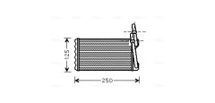 AVA QUALITY COOLING HD6203 — Радиатор печки