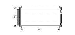 AVA QUALITY COOLING HDA5264D — Radiator aer condiționat