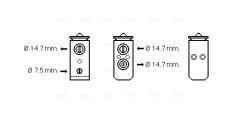 AVA QUALITY COOLING HY1294 — Расширительный клапан кондиционера