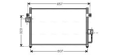 AVA QUALITY COOLING HY5134 — Радиатор кондиционера