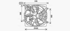 AVA QUALITY COOLING HY7574 — Вентилятор радиатора