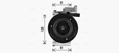 AVA QUALITY COOLING HYAK599 — Компрессор кондиционера