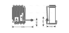 AVA QUALITY COOLING HYV094 — Evaporator aer condiționat