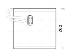AVA QUALITY COOLING HYV371 — Evaporator aer condiționat