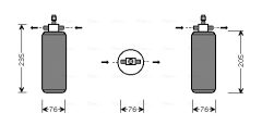 AVA QUALITY COOLING IVD051 — Осушитель кондиционера