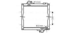 AVA QUALITY COOLING JD2009 — Radiator răcire motor