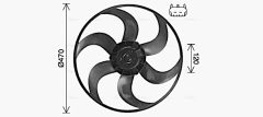 AVA QUALITY COOLING JE7084 — Вентилятор радиатора