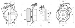 AVA QUALITY COOLING JEAK092 — Compresor aer condiționat