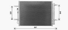 AVA QUALITY COOLING KA5311D — Radiator aer condiționat