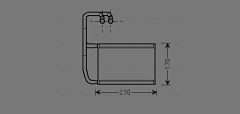 AVA QUALITY COOLING KA6278 — Radiator încălzire habitaclu