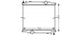 AVA QUALITY COOLING MN2054N — Радиатор охлаждения