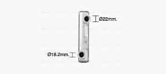 AVA QUALITY COOLING MS6779 — Радиатор печки