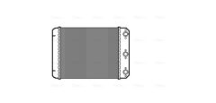 AVA QUALITY COOLING MSA6107 — Радиатор печки