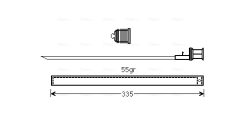 AVA QUALITY COOLING MSD601 — Filtru deshidrator aer condiționat