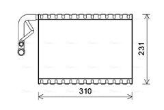 AVA QUALITY COOLING MSV544 — Evaporator aer condiționat