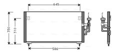 AVA QUALITY COOLING MT5106 — Radiator aer condiționat