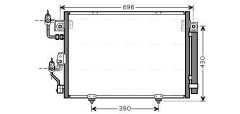 AVA QUALITY COOLING MT5191D — Радиатор кондиционера