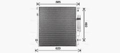 AVA QUALITY COOLING MT5290D — Radiator aer condiționat