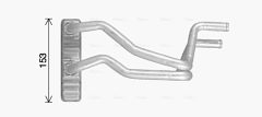 AVA QUALITY COOLING MT6287 — Радиатор печки