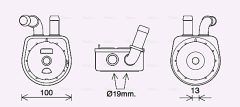 AVA QUALITY COOLING MZ3289 — Масляный радиатор