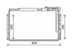 AVA QUALITY COOLING NH5036 — Radiator aer condiționat