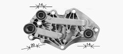 AVA QUALITY COOLING OL3742H — Radiator ulei motor