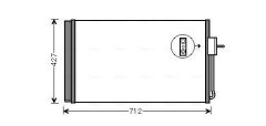 AVA QUALITY COOLING OL5611D — Radiator aer condiționat