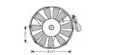AVA QUALITY COOLING OL7523 — Вентилятор радиатора