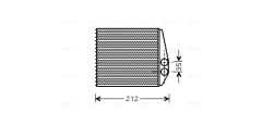 AVA QUALITY COOLING OLA6354 — Radiator încălzire habitaclu