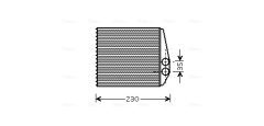 AVA QUALITY COOLING OLA6355 — Радиатор печки