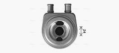 AVA QUALITY COOLING PE3422 — Radiator ulei motor