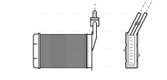 AVA QUALITY COOLING RT6101 — Radiator încălzire habitaclu
