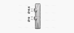 AVA QUALITY COOLING RT6661 — Радиатор печки