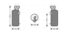 AVA QUALITY COOLING RTD330 — Осушитель кондиционера