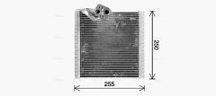 AVA QUALITY COOLING RTV668 — Испаритель кондиционера