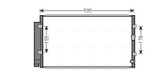 AVA QUALITY COOLING SU5102D — Radiator aer condiționat