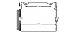 AVA QUALITY COOLING TO5560D — Radiator aer condiționat