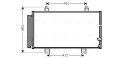 AVA QUALITY COOLING TO5653D — Radiator aer condiționat