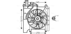 AVA QUALITY COOLING TO7553 — Ventilator radiator motor