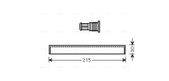 AVA QUALITY COOLING TOD416 — Осушитель кондиционера